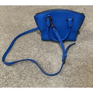 NWT Charles and Keith Blue Handbag With Removable Strap